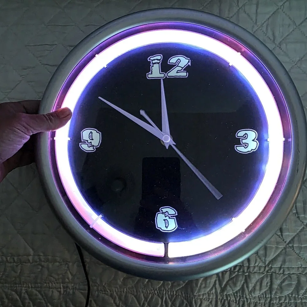 Clocks And Colours neon plasma